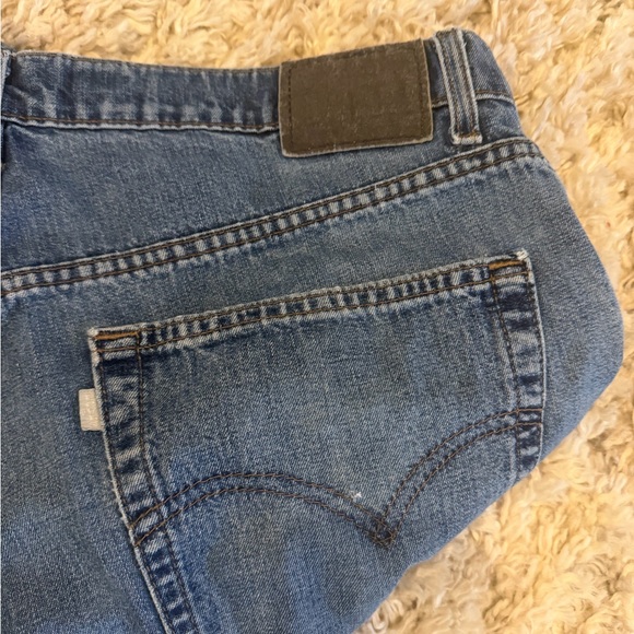 Vintage Levi’s SilverTab Jeans 42x32 Baggy Y2K Side Stripe Paint Splatter USA - Picture 5 of 12